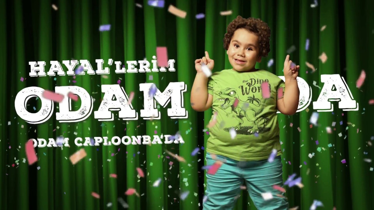 Caploonba - My House ile Efe'nin Hayalleri Odasında Reklam Filmi